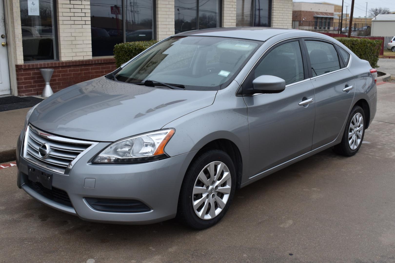 2014 Gray /Black Nissan Sentra S 6MT (3N1AB7AP6EY) with an 1.8L L4 SFI DOHC 16V engine, 6-Speed Manual transmission, located at 5925 E. BELKNAP ST., HALTOM CITY, TX, 76117, (817) 834-4222, 32.803799, -97.259003 - Deciding whether to buy a specific car model, such as the 2014 Nissan Sentra Sedan, depends on various factors, including your personal preferences, budget, and specific needs. Here are some considerations that might help you make a decision: Fuel Efficiency: The 2014 Nissan Sentra is known for its - Photo#1
